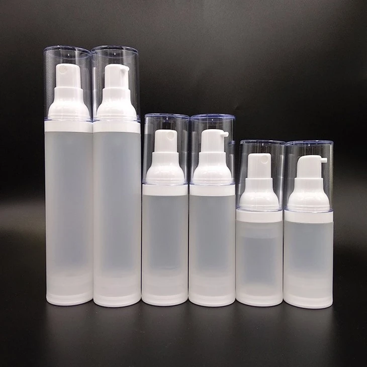 Airless-Pumpflasche aus Kunststoff