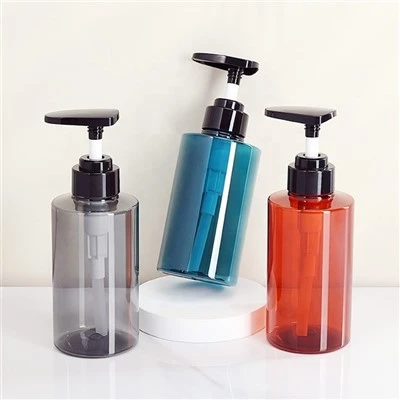 Luxus Plastik Shampoo Body Lotion Pumpenflasche Handhhandseinheit Plastikflasche