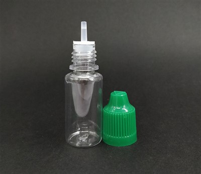 Kunststoff-PET-Tropfflasche mit individuellem Etikett